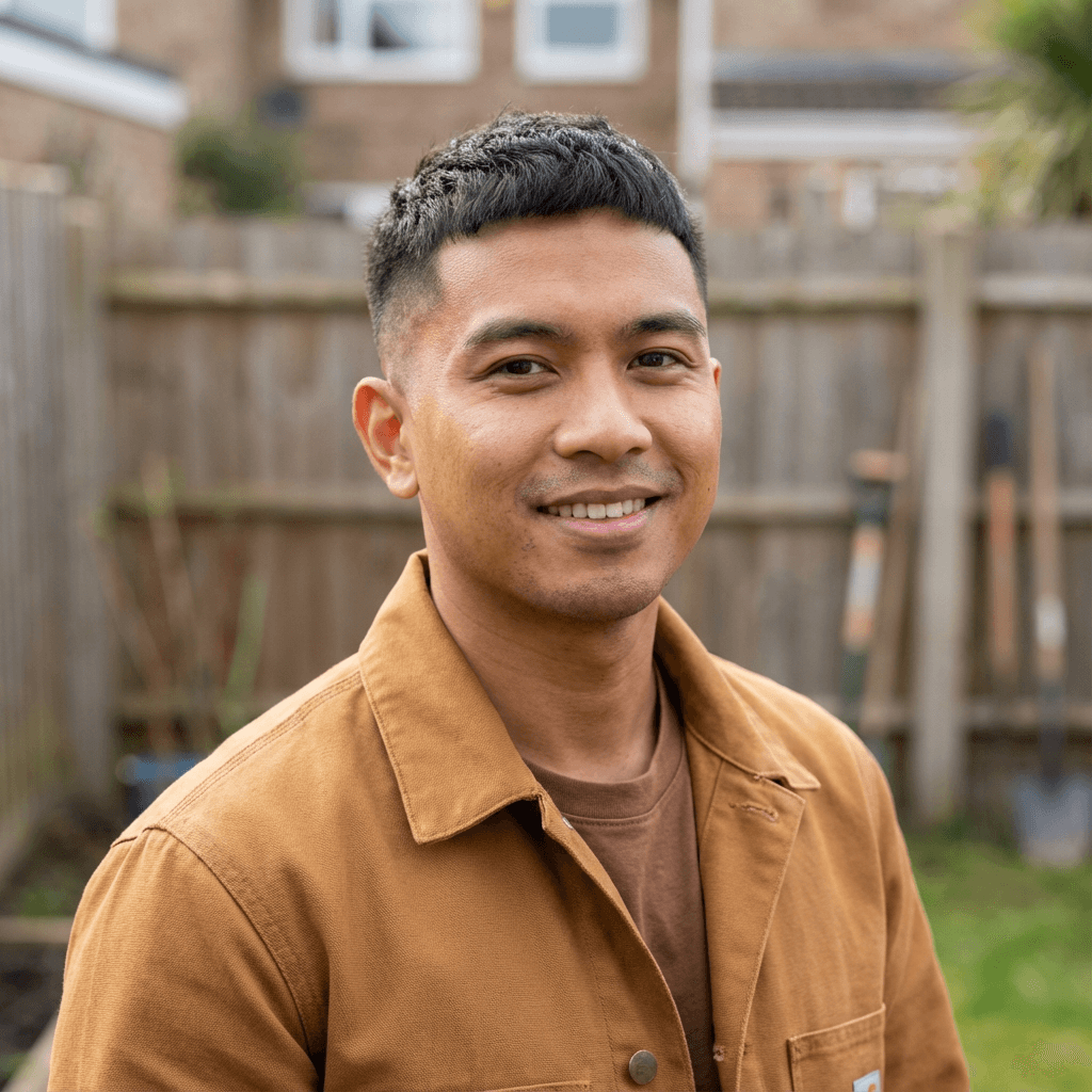 Portrait of Daniel, a son and family caregiver